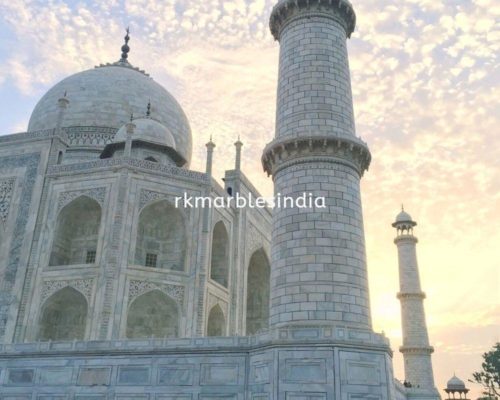 Makrana Taj Mahal white