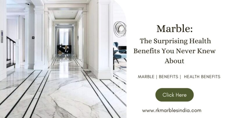 Marble: The Secret to Better Sleep and Reduced Stress