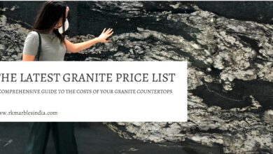 The Latest Granite Price List