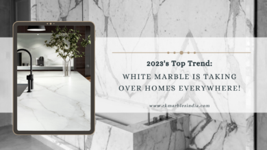 2023's Top Trend: White Marble Is Taking Over Homes Everywhere!